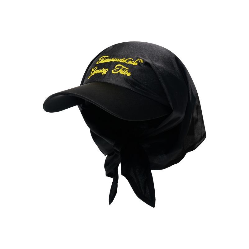Summer sunscreen sunshade thin satin empty top headscarf hat women's camping breathable versatile sunscreen cap