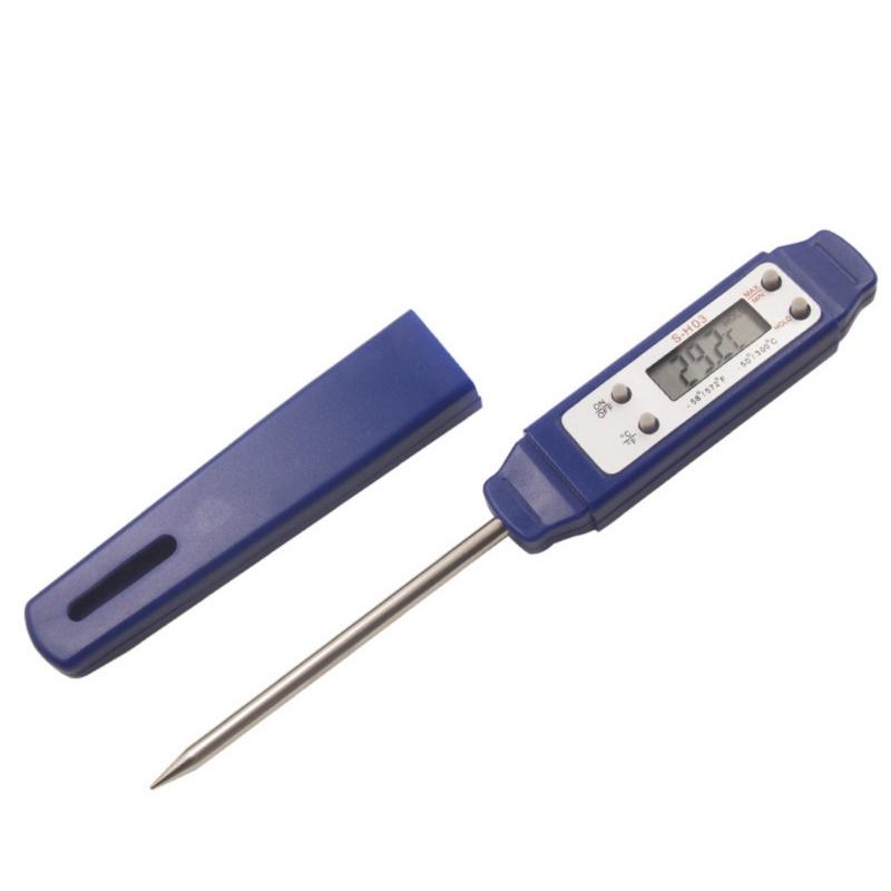 Convenient Water Temperature Meter Lightweight 50g Solid Design Mini Digital Temperature Sensors Kitchen Camping Essential