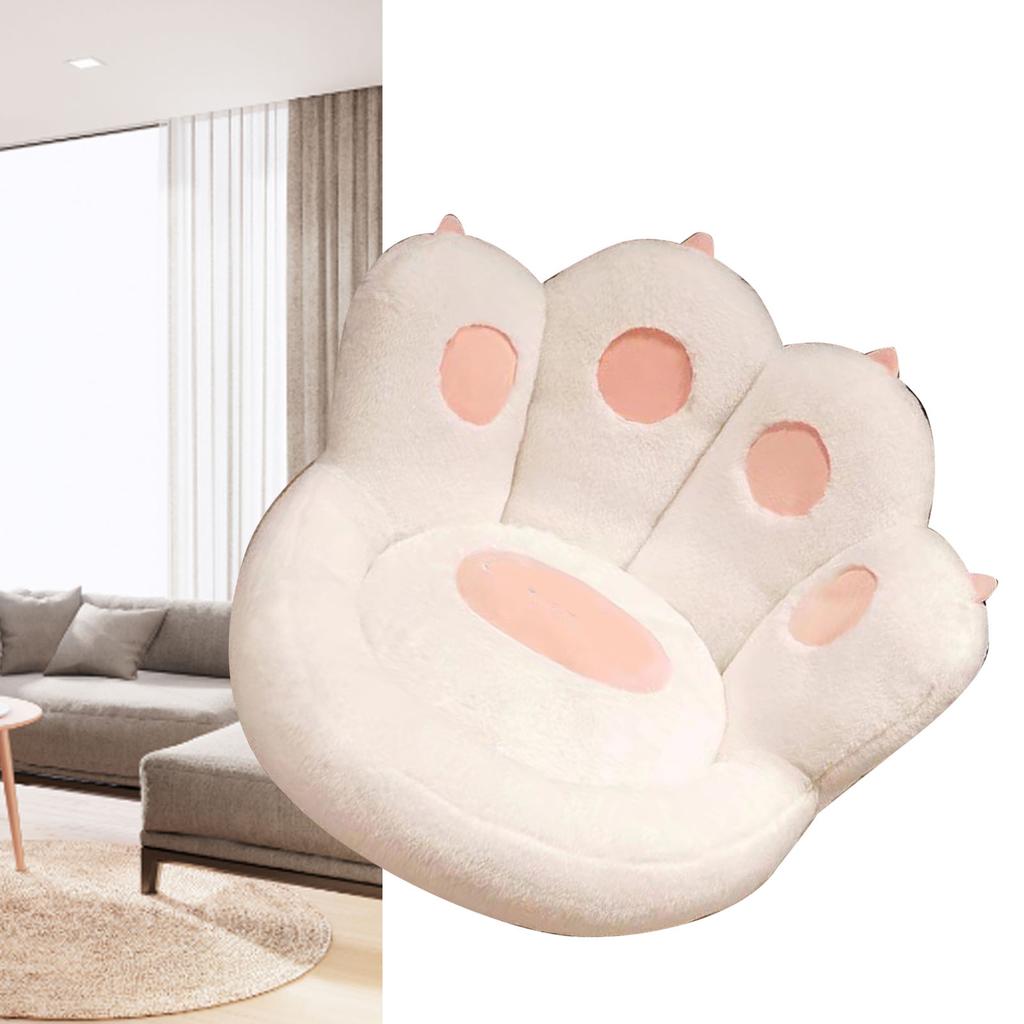 INS Style Cat Paw Cushion Kawaii Cat Paw Chair Cushion Cute Stuff Seat Pad Comfy Sofa Home Floor