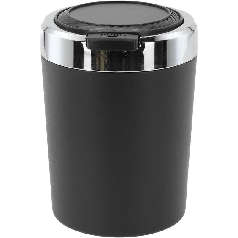 Automotive Ashtray with Light, One-Click Lid – Practical and Stylish Car Accessory for Home and Vehicle Use Convenient