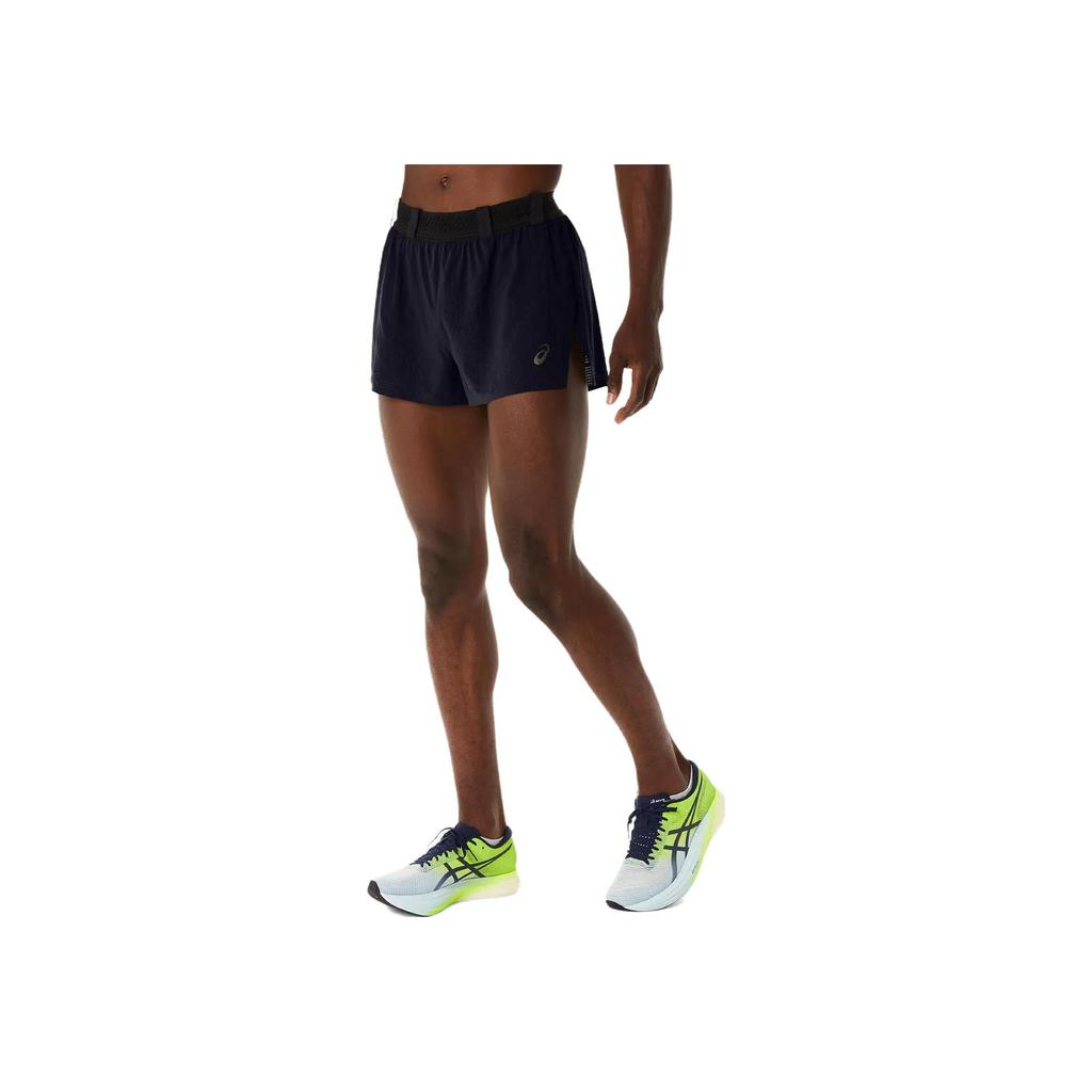 Asics Metarun Pantaloncini Split Uomo Pantaloncini Blu Navy 2011C752-001