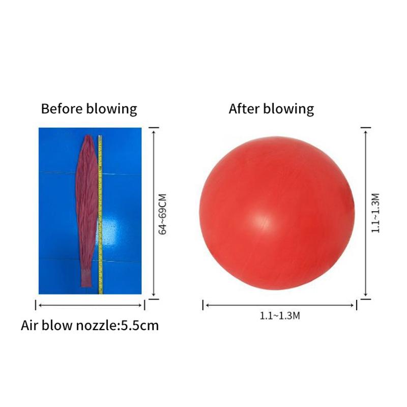 72 Inch Huge Balloons Giant Latex Performance Decor Balloon Party Celebration Festival Decorations Christmas Wedding Decor