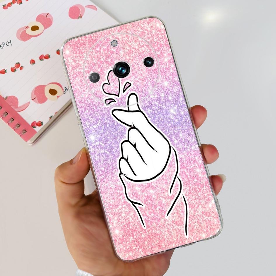 Für Realme 11 Pro 5G Hülle Luxus Traumfänger Transparentes TPU Weiche Rückabdeckung Für Realme 11 Pro Plus Stoßstange Realme11 Pro+ Fundas