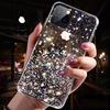 Bling Glitter Phone Case For Iphone 11 12 Pro Max Xr Xs Max X 7 8 6s Plus Soft Silicone Transparent Back Cover For Iphone 13pro