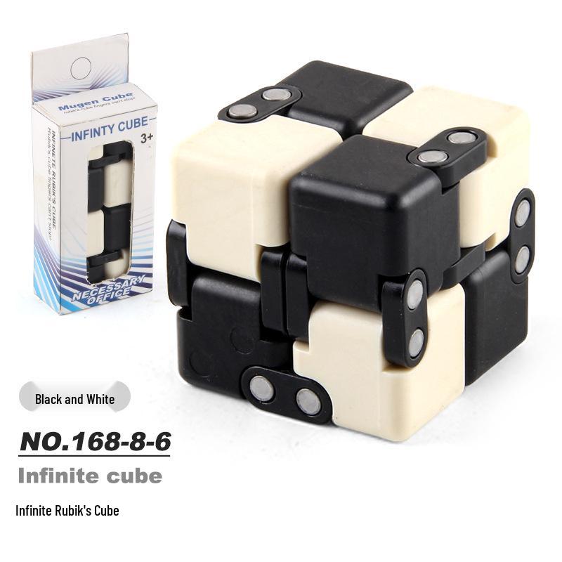 

Бесконечный куб: Двухслойная переменная игрушка-непоседа для когнитивного развития