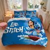 3Pcs Lilo Stitch Adventure Bedding Sets For All Sizes New 3D Printed Bed Cover Comforter Duvet Cover Pillowcase Bedroom Decoration