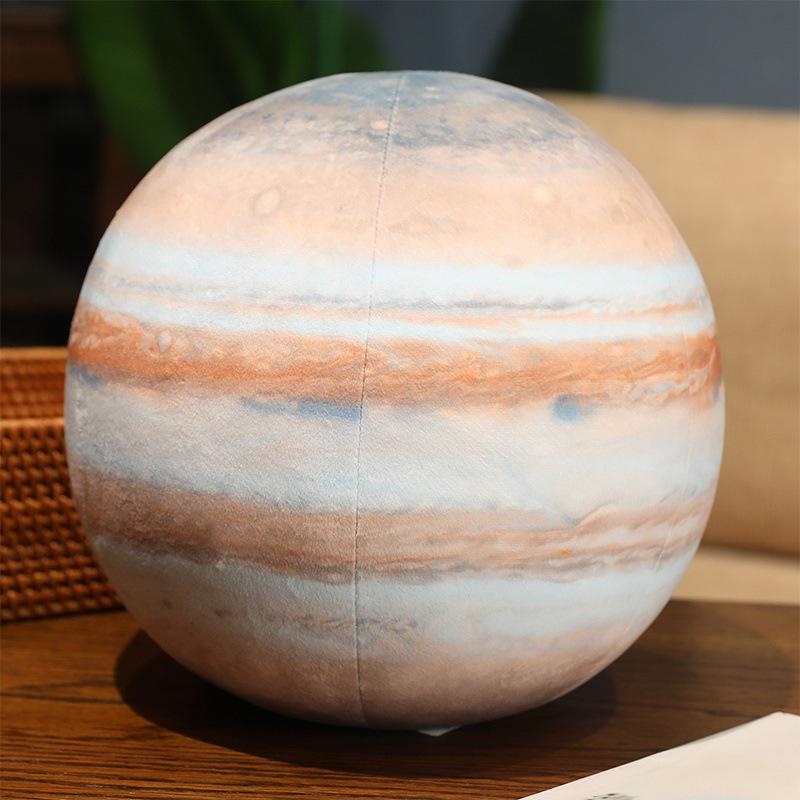 Simulation Planet Plush Toy 3D Earth Moon Mars Sun Stuffed Pillow Pendant Educational Photo Prop For Kids Nursery Decor Kid Gift