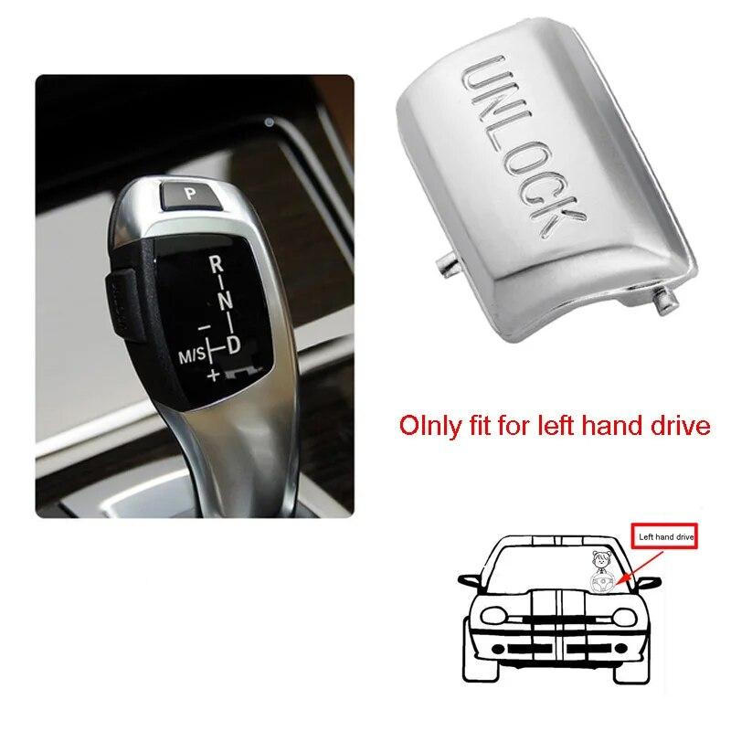 ABS interiör elektronisk växel P UNLOCK Knapp Kåpa Trim för BMW 1 2 3 4 5 7 Series F10 F11 F01 F02 X1 X3 X4