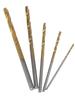 Coated High Speed Set # Drill Hss Steel Bit 1/1.5/2/2.5/3.0mm Titanium 50PC Kits