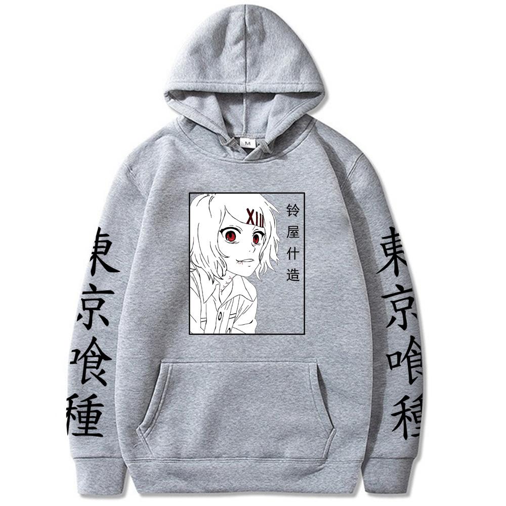 Japonská anime mikina Suzuya Juzo mikina potisk unisex streetwear hip hop styl podzim zima móda hip hop topy