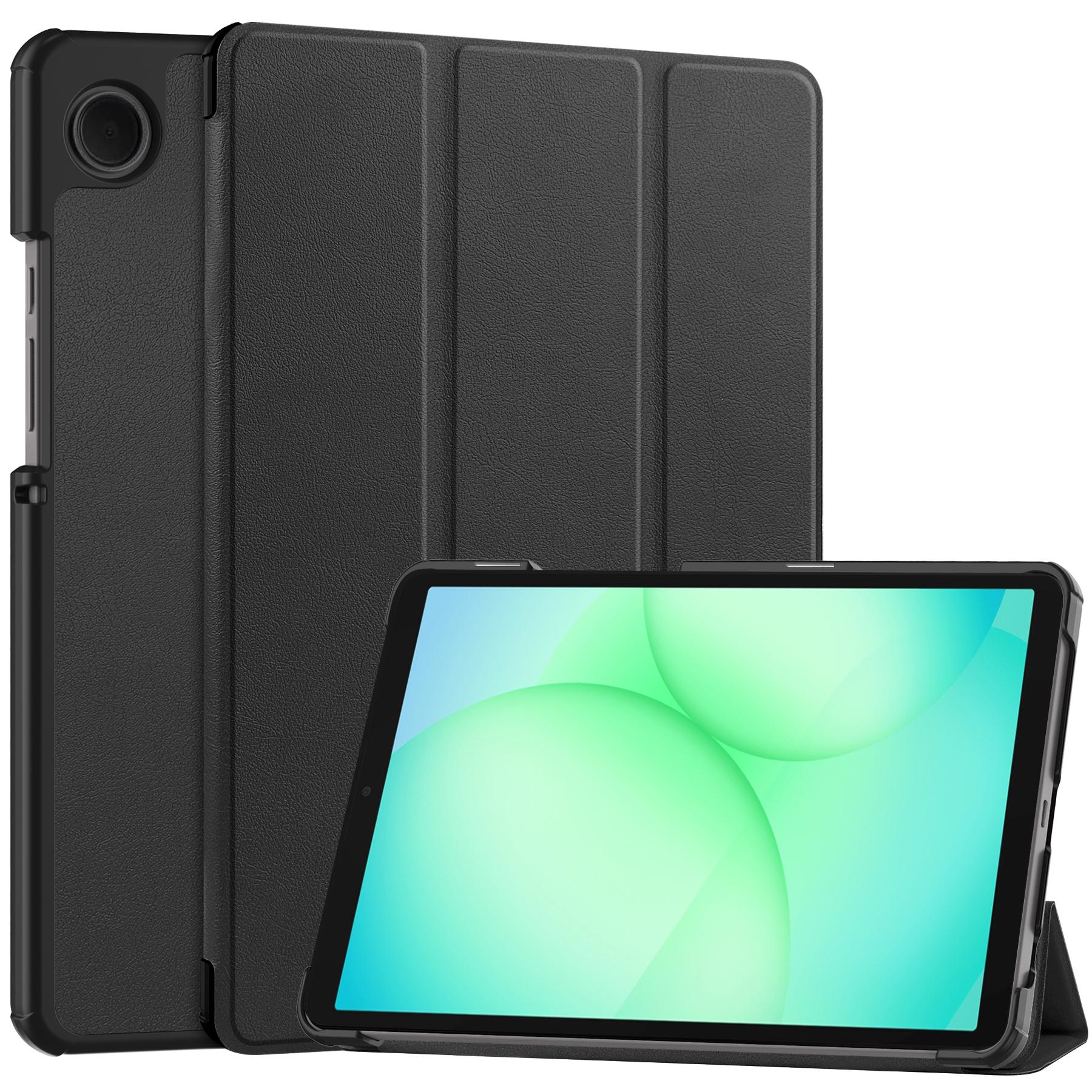 

Tablet Case for Samsung Galaxy Tab A11 Tri-Fold Tablet Case with Stand, Multi-Angle Folio Cover чёрный