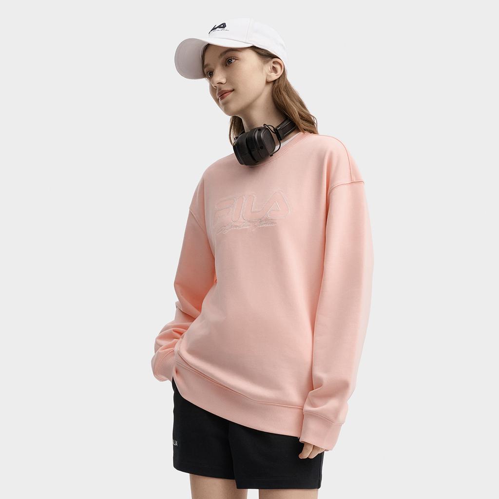 New FILA Sweatshirt Men's Orange Pink F11U439204FPK