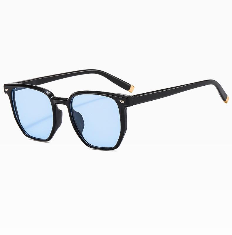 

Vintage Square Sunglasses Women s Fashion Oversized Men Shades Tea Brown Sun Glasses Brand Designer Travel UV400 Eyewear синий