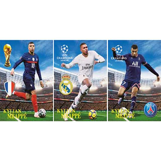 European & American 3D Stereo Sports Poster: Gradient Naked Eye Lenticular Art