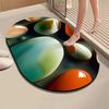 40x60cm Diatom Mud Quick-Dry Absorbent Non-Slip Bathroom Floor Mat