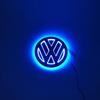 For VW VOLKSWAGEN New 11cm LED Rear Badge Light Front Grille 5D Logo Light For VW POLO MAGOTAN Passat CC Bora Golf Jetta Logo Li