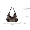 Vintage Leopard Tote Bag For Women Luxury Design Large Capacity Crossbody Bags Casual Fashion Splicing Backpacks