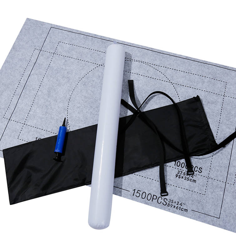 Puzzles Mat Jigsaw Roll Felt Mat Playmat Puzzle Accessories Portable Travel Crawling Mat Baby Toys
