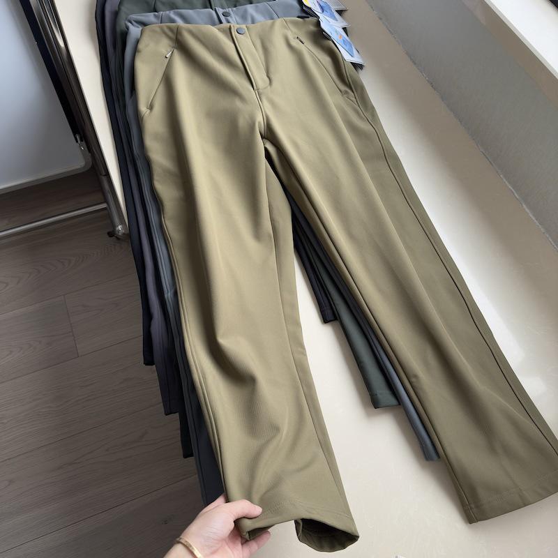 

Мужские теплые брюки Soft Shell с тройной защитой и регулируемой резинкой для осени/зимы XXXL