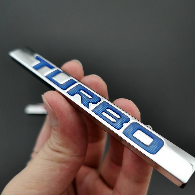 Turbo Emblem Sport Fender & Rear Car Sticker