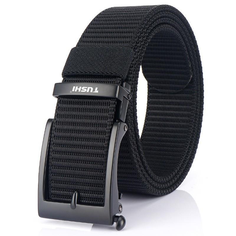 3.5 Nylon Belt Men's Canvas Young Students Korean Automatic Buckle