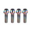 A ABSOPRO Bicycle Stem Screws, Fixing Screws, Handlebars, Stem Bolts, Bike Stem Screws, MTB