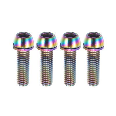 A ABSOPRO Bicycle Stem Screws, Fixing Screws, Handlebars, Stem Bolts, Bike Stem Screws, MTB