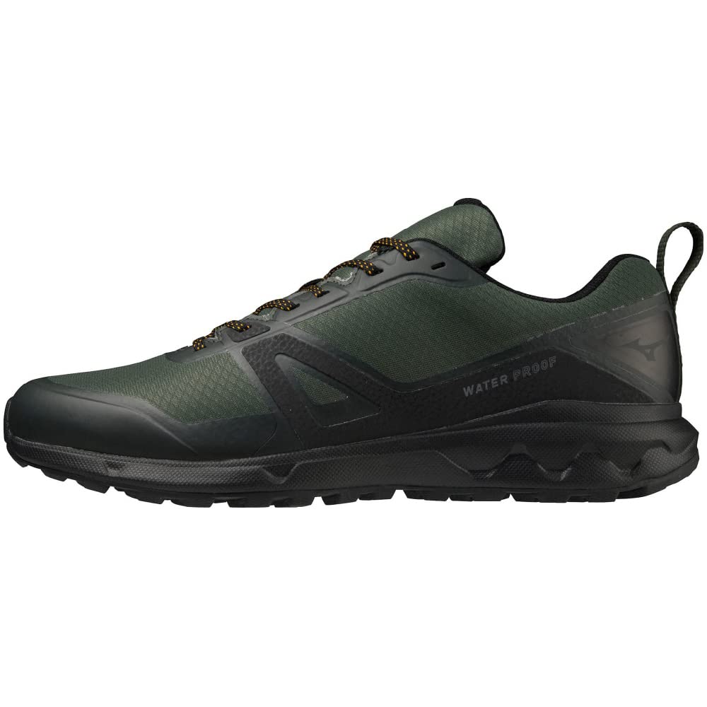 Mizuno Walking Shoes Wave Seek Waterproof Khaki 27.5 Cm 3E