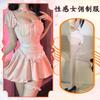 Pure Lust Sexy Bunny Cute Cos Maid Uniform Lace Lace See-through Underwear Short Skirt Seduction Nightdress