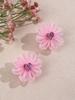 2pcs/set Rainbow Flower Hair Clips For Girls Fashion Sequin Hairpins Children Cute Barrettes Kids Boutique Hair Accessories Gift