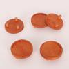 1/12 Dollhouse Simulation Mini Wooden Round Tray Model Dollhouse Miniature Kitchen Furniture Decoration Dolls House Accessories