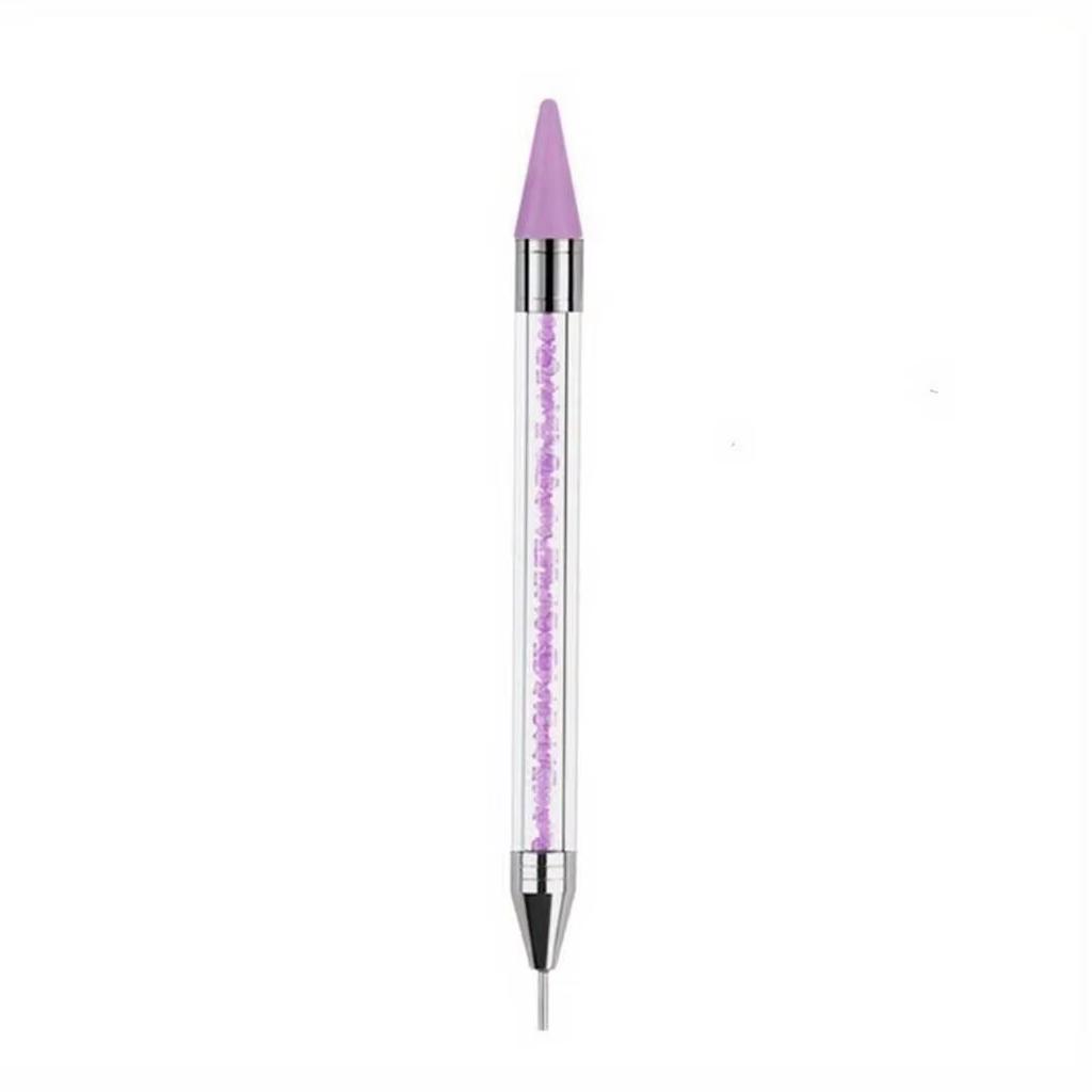 Rhinestone Picker Dotting Pen, Dual-ended Rhinestone Gems Crystals Studs Picker Wax Pencil Manicure Nail Art DIY Decoration Tool