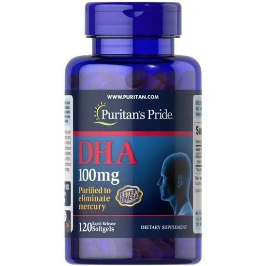 

Puritan s Pride - DHA 100 mg, 120 Softgels