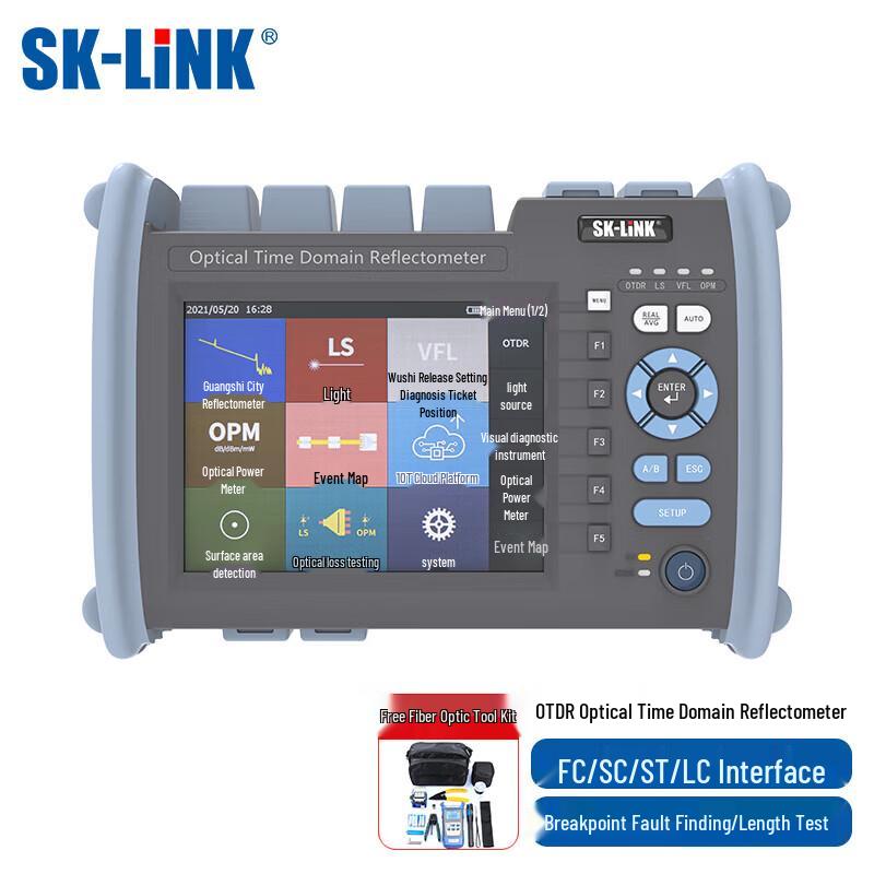 SK-LINK OTDR Optical Time Domain Reflectometer