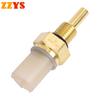M10 10mm Motorcycle Single Water Tank Temperature Sensor Temperature Control Switch Assy Radiator Cooling Fan Thermo Sensor