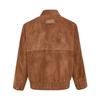 Adidas Originals Leather Jacket Sports Lapel Striped Loose Fit Men Jackets KV5939