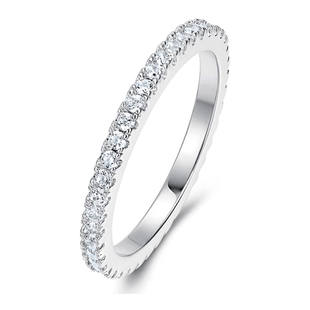 Ring Simple Single-row Index Finger Ring Fashion Versatile Ring European and American Fashion Commuting