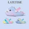 Colorful Rainbow Straps Cartoon Clogs for Kids - Cute Outdoor Sandals for Boys & Girls