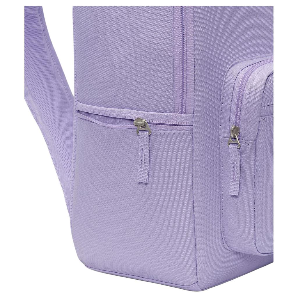 Nike Heritage Polyester Backpack Unisex Light Purple Casual DB3300-515