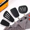 4 Pieces Resistant Silicone Cookware Slotted S Utensils
