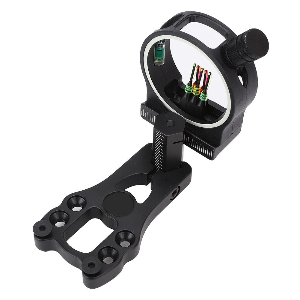 Aluminum Alloy Archery 5 Pin Compound Bow Sight Shoot Sighting Device Hunting Shooting Accessories