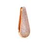 18K Gold-Plated Elegant Zircon Ear Studs - European & American Style Accessories