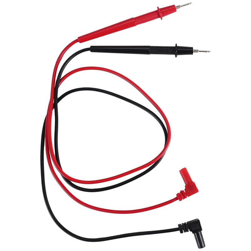 A72U 1000V Banana Plugs Detachable Tip Multimeter Probe Test Lead Black Red 5 Pair