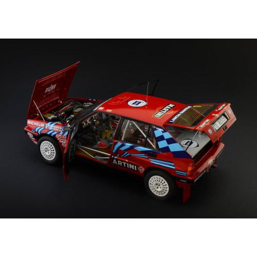 Italeri 1/12 Scale Lancia Delta HF Integrale 16V 1989 Sanremo Rally Plastic Model Kit (IT4712JP) with Japanese Instruction Manual