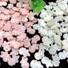 10Pcs, Natural Shell Loose Beads With Hole, Handmade Rabbit Shape Beads for Jewelry Making DIY Necklace Bracelet Hair Accessories, Easter Gifts