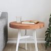 VidaXL Tabletop Ø40x4 Cm Round Solid Beech Wood 355942