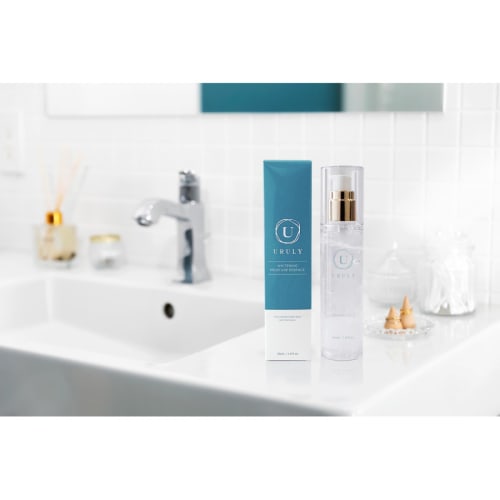 URULY Whitening Moisture Essence, 55mL, Moisturizing Serum for the Delicate Zone, Made In Japan, Fragrance-Free, Hypoallergenic, Whitening Active Ingr