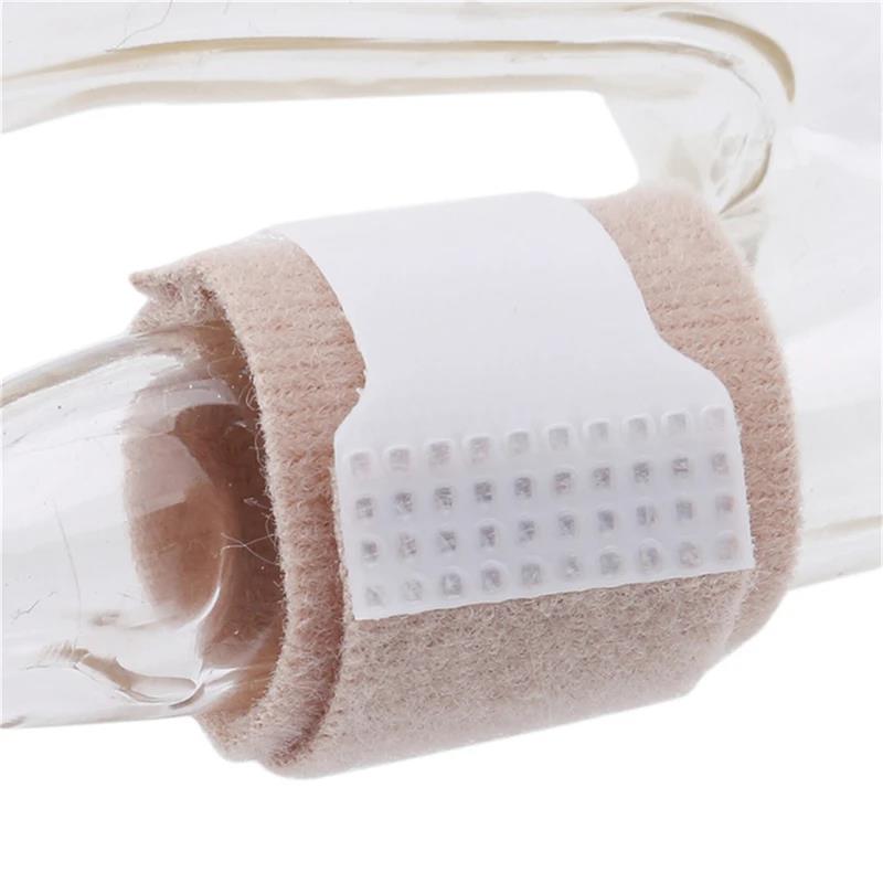 Fabric Toe Finger Straightener Hammer Toe Hallux Valgus Corrector Bandage Toe Separator Splint Wraps Foot Stretcher Care Tool