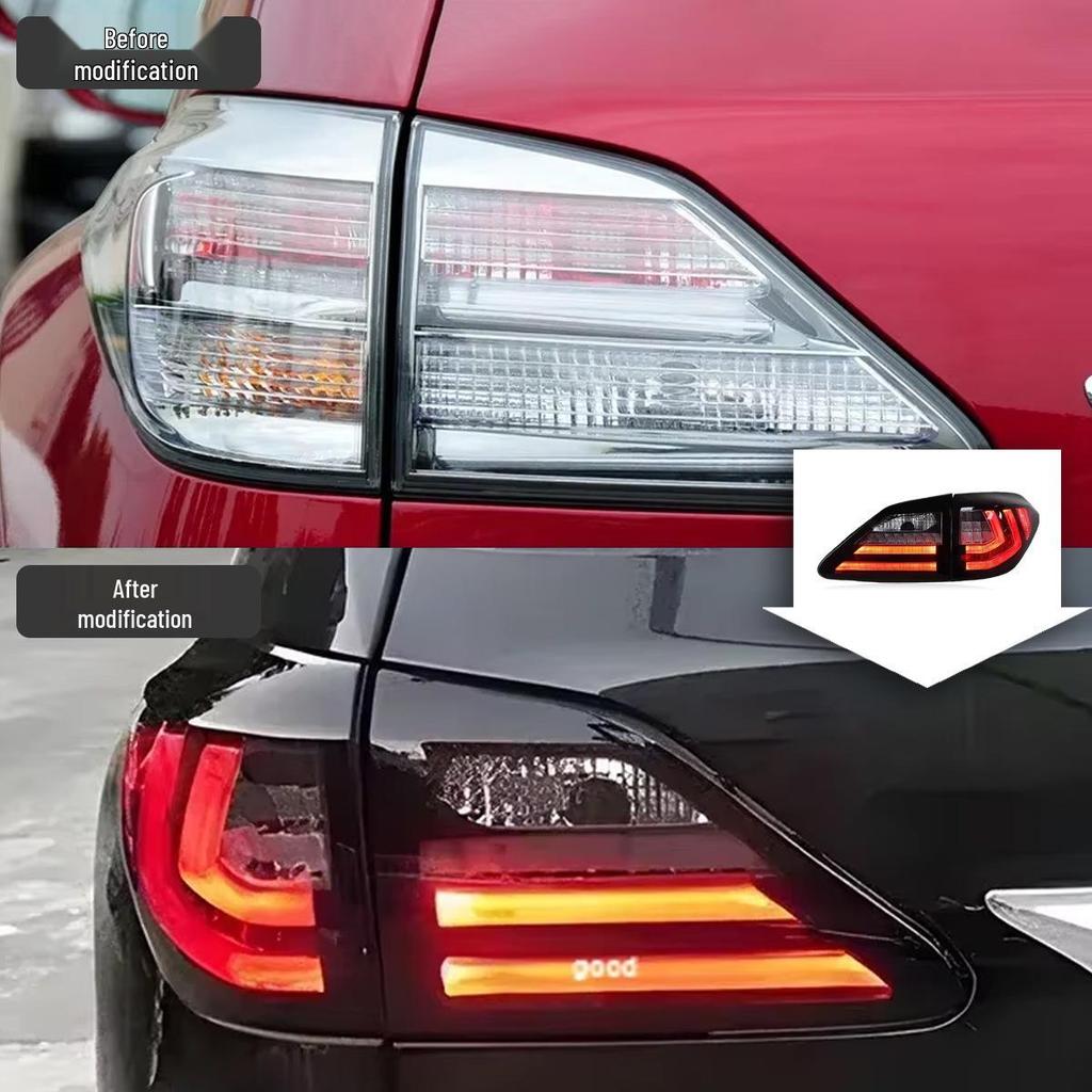 LED Taillight Assembly for 09-15 Lexus RX - Rear Lights, Daytime Running, Turn Signals