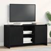TV Cabinet in Black Oak Look 102 x 37.5 x 52.5 cm